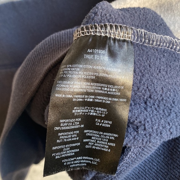 Volcom Color Split Hoody - Picture 4 of 8